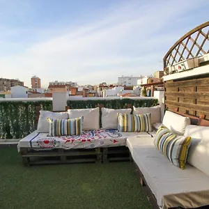  Apartamento Casa Azul Terraza Playa España